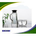 Haonai newest jug series,glass water jug set